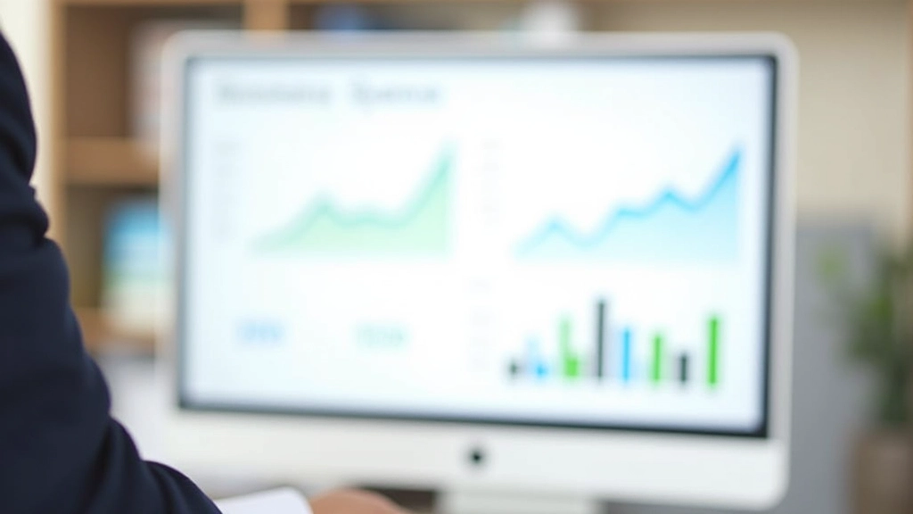 Dashboard showing financial charts and spending analysis